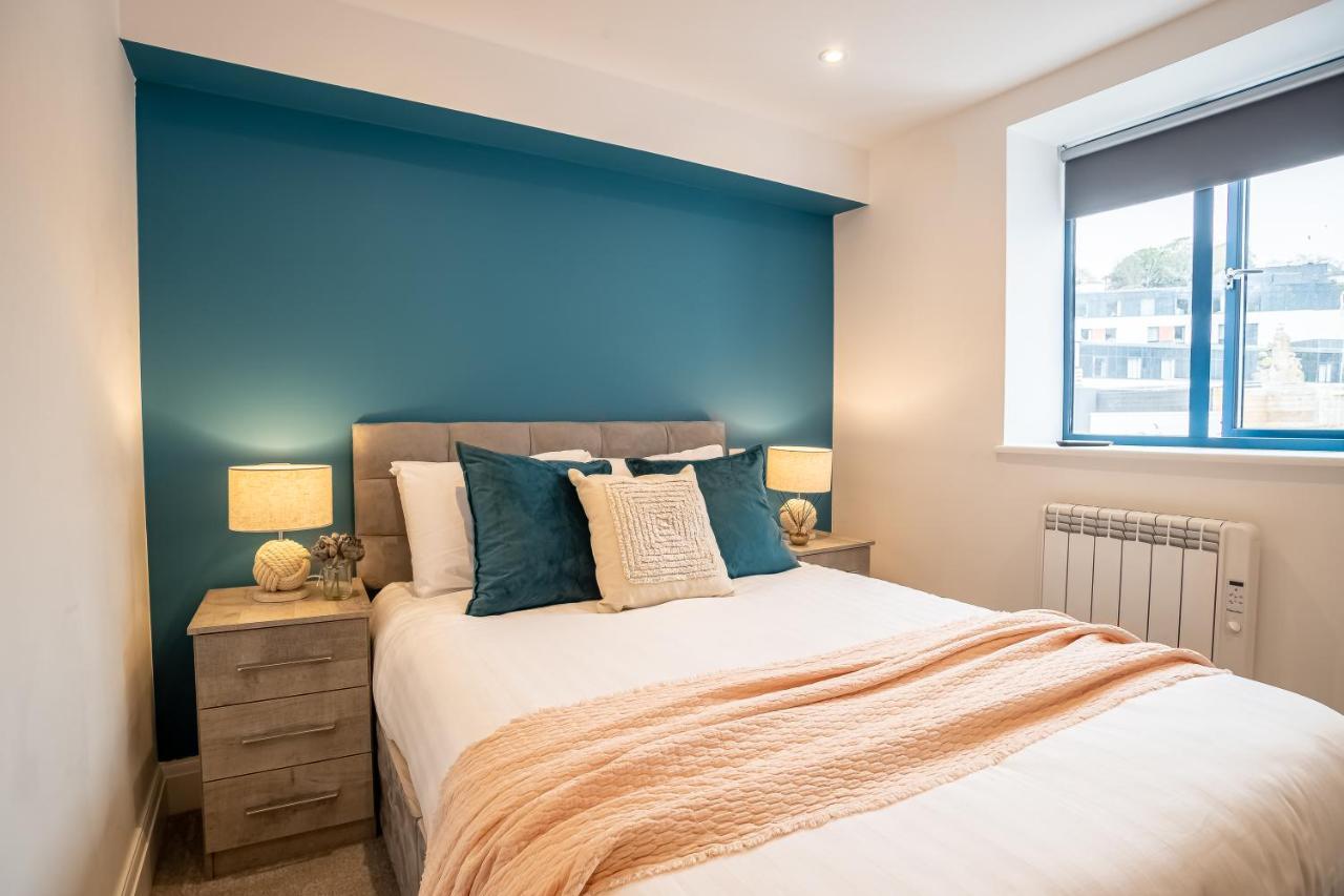 Elegant Fresh Spacious Two Bed Apartment - Juliet Balcony - Sea, Marina, Harbour Views, English Riviera Clock Tower Торкі Екстер'єр фото
