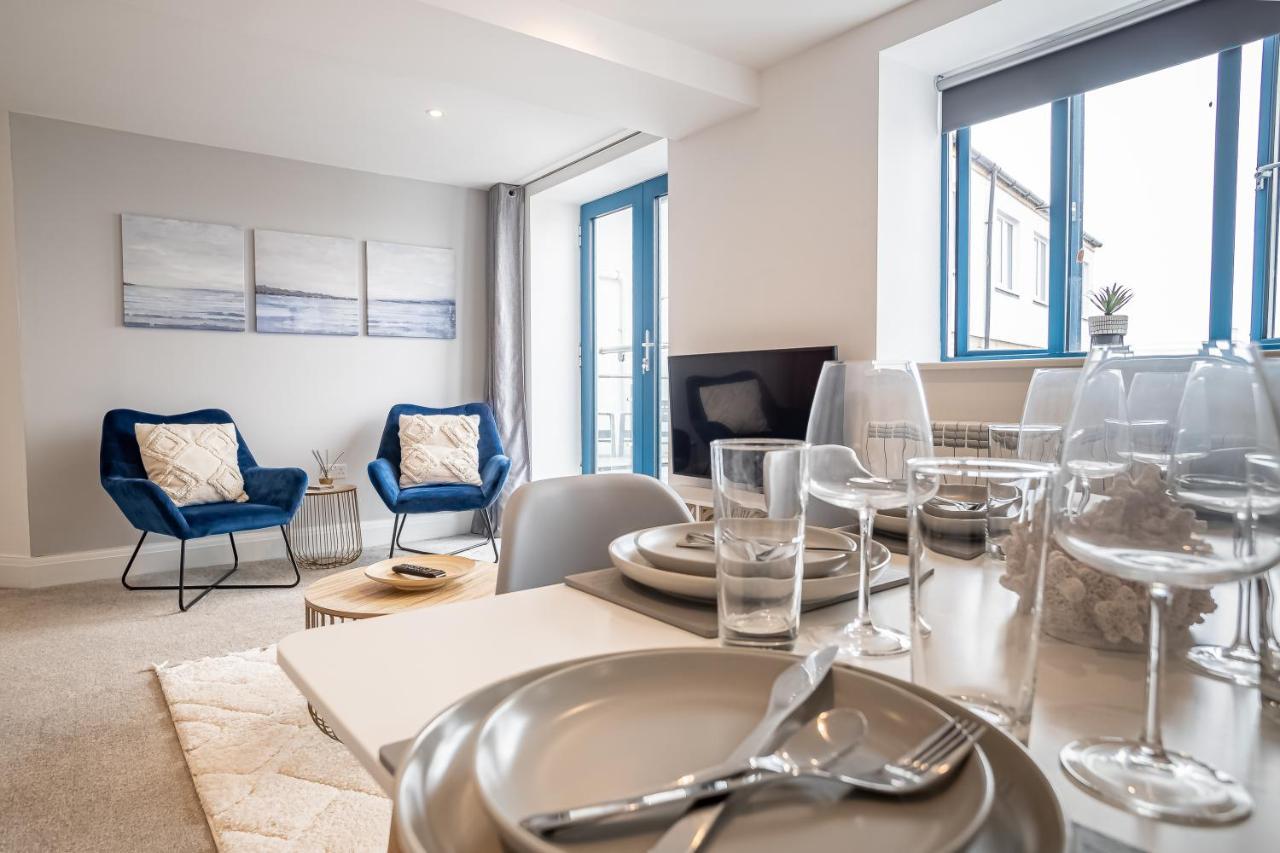 Elegant Fresh Spacious Two Bed Apartment - Juliet Balcony - Sea, Marina, Harbour Views, English Riviera Clock Tower Торкі Екстер'єр фото