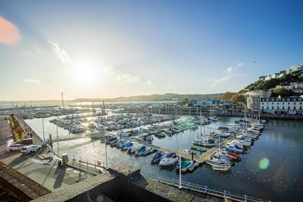 Elegant Fresh Spacious Two Bed Apartment - Juliet Balcony - Sea, Marina, Harbour Views, English Riviera Clock Tower Торкі Екстер'єр фото
